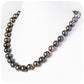 Green Peacock Pearl Necklace