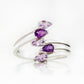 Ciela, a Purple and Pink Amethyst Ring