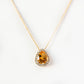 Sage, Citrine and Diamond Pendant