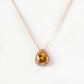 Sage, Citrine and Diamond Pendant