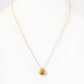 Sage, Citrine and Diamond Pendant