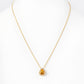 Sage, Citrine and Diamond Pendant