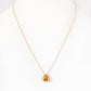 Sage, Citrine and Diamond Pendant
