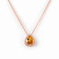 Sage, Citrine and Diamond Pendant