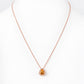 Sage, Citrine and Diamond Pendant