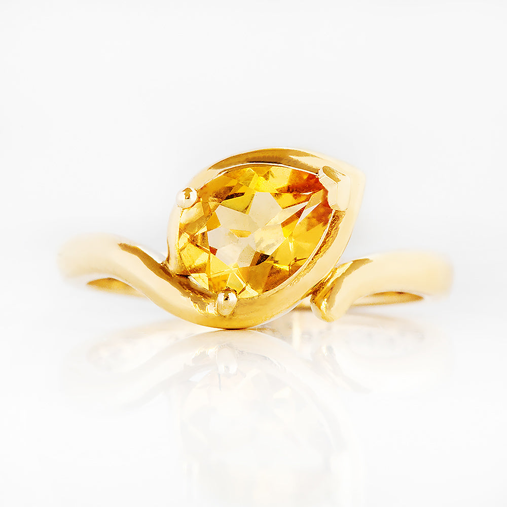 Kaye, a Citrine Ring
