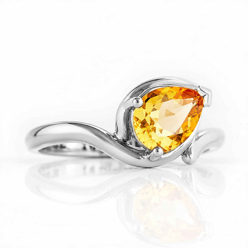 Kaye, a Citrine Ring - Victoria's Jewellery