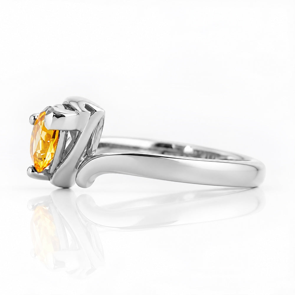 Kaye, a Citrine Ring - Victoria's Jewellery