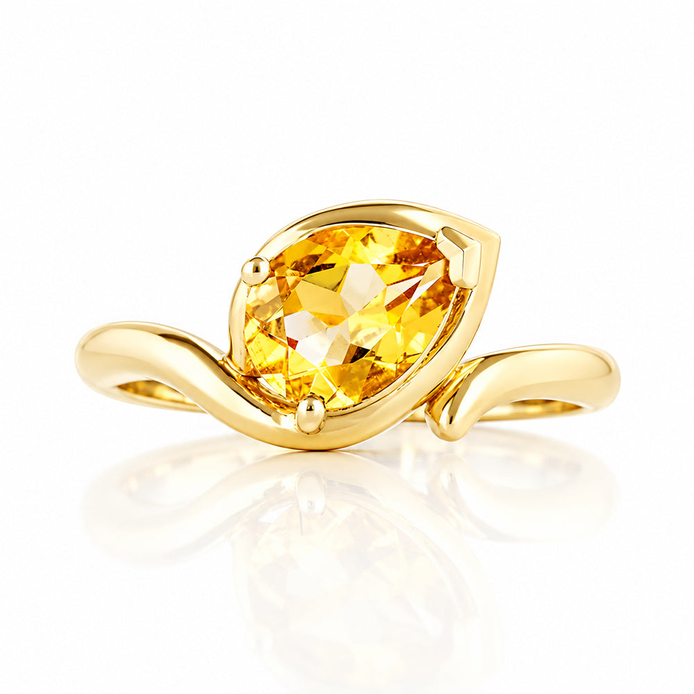 Kaye, a Citrine Ring - Victoria's Jewellery