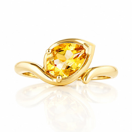 Kaye, a Citrine Ring - Victoria's Jewellery