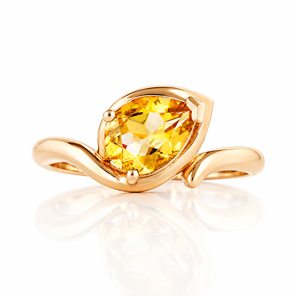 Kaye, a Citrine Ring - Victoria's Jewellery