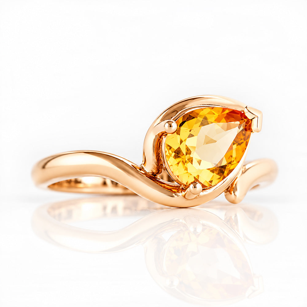 Kaye, a Citrine Ring - Victoria's Jewellery