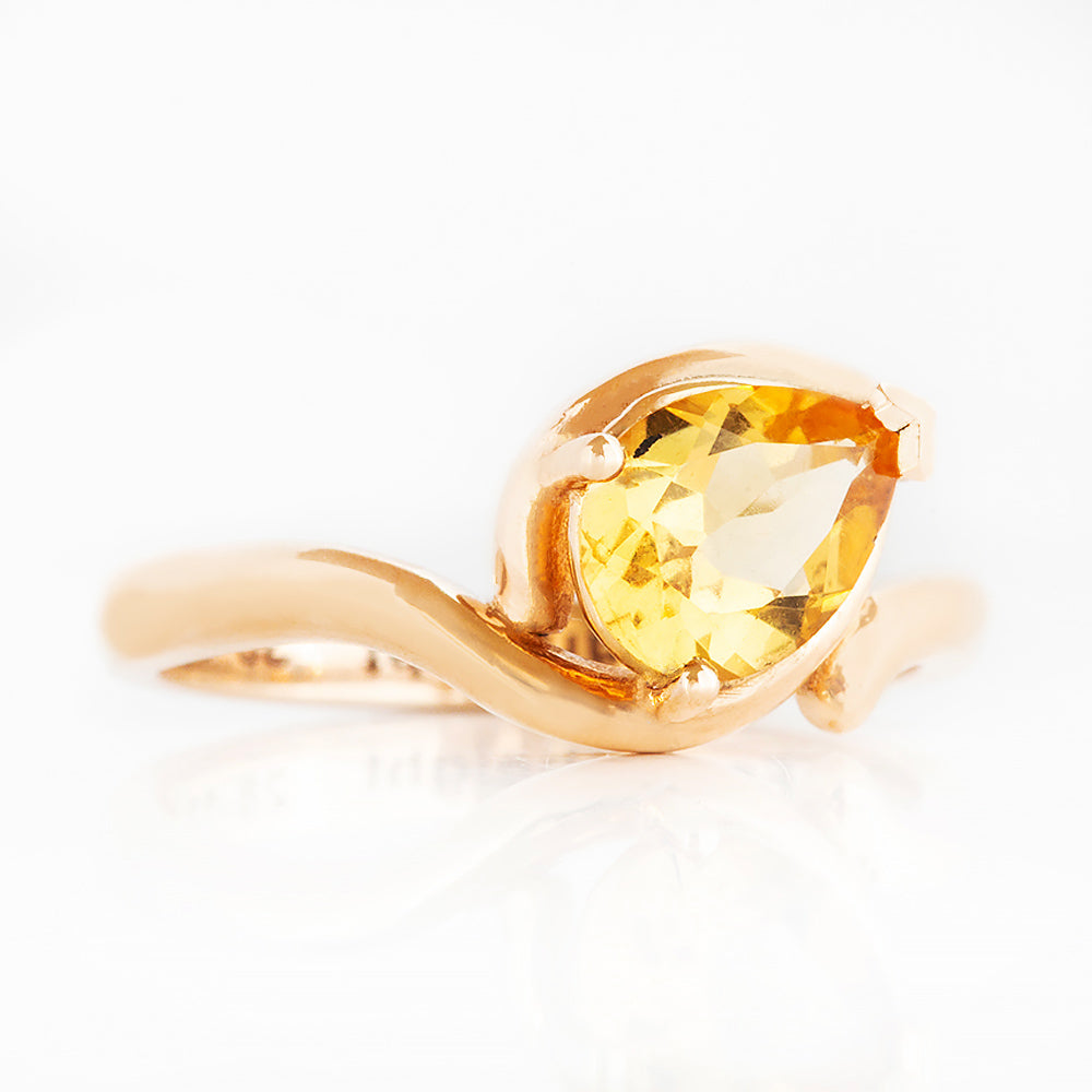 Kaye, a Citrine Ring