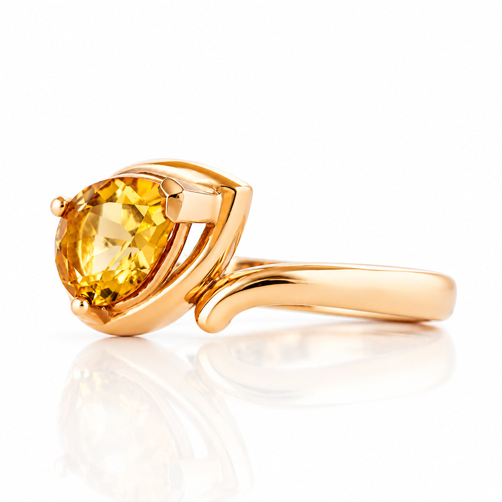 Kaye, a Citrine Ring - Victoria's Jewellery