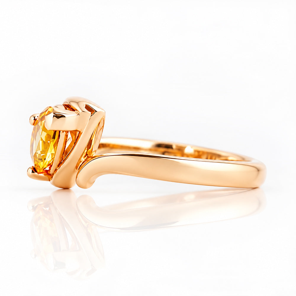 Kaye, a Citrine Ring - Victoria's Jewellery