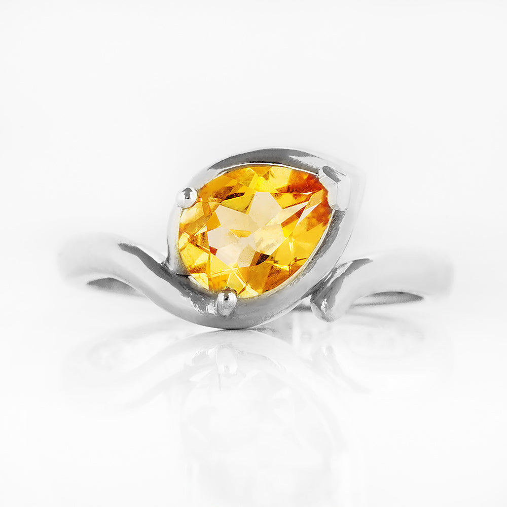 Kaye, a Citrine Ring
