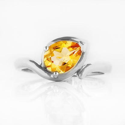 Kaye, a Citrine Ring
