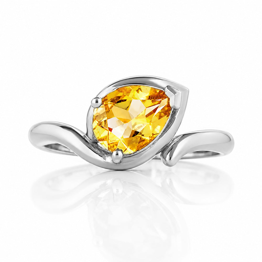 Kaye, a Citrine Ring - Victoria's Jewellery