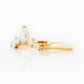 Kate, a Pear cut Lab Diamond Wedding Band - Victoria's Jewellery