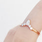 Kate, a Pear cut Lab Diamond Wedding Band - Victoria's Jewellery