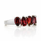 The North-South Garnet Ring - Victoria's Jewellery