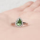 Callie, a Green Tourmaline and Diamond Ring - Victoria's Jewellery