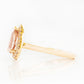 Mirabel, Morganite and Lab Diamond Ring