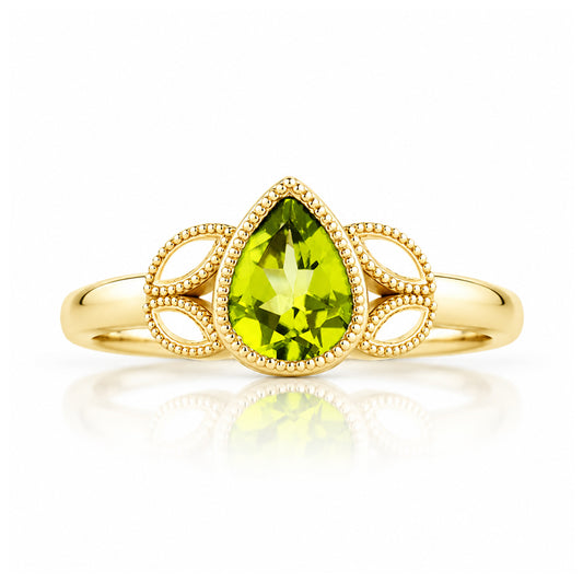 Mariana, a Peridot Ring