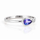 Jade, Tanzanite and Lab Diamond Ring - Victoria's Jewellery