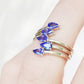 Ciela, a Tanzanite Shooting Star Ring - Victoria's Jewellery
