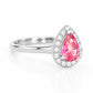 Clara, Pink Tourmaline and Diamond Ring - Victoria's Jewellery