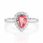 Clara, Pink Tourmaline and Diamond Ring - Victoria's Jewellery