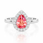 Clara, Pink Tourmaline and Diamond Ring - Victoria's Jewellery