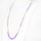 Fresh Water Pearl, Rose Quartz, Amethyst and Lace Agate Necklace