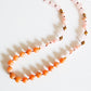 The Pink Opal, Rose Quartz and Orange Calcite Necklace with Gold Details - Victoria's Jewellery