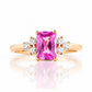 Este, a Pink Sapphire and Diamond Ring - Victoria's Jewellery