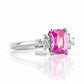 Este, a Pink Sapphire and Diamond Ring - Victoria's Jewellery