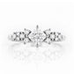 Sonet, a Princess cut Lab Diamond Ring - Victoria's Jewellery