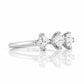 Brooklyn, a Princess cut Moissanite Ring