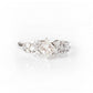 Princess cut Lab Diamond Cluster Engagement Ring - Victoria's Jewellery