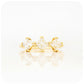 Princess cut Moissanite Trilogy Engagement Ring - Victoria's Jewellery
