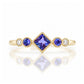 Shay, Tanzanite and Lab Diamond Ring - Victoria's Jewellery