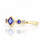 Shay, Tanzanite and Lab Diamond Ring - Victoria's Jewellery