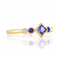 Shay, Tanzanite and Lab Diamond Ring - Victoria's Jewellery