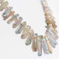Aura Quartz Sticks and Hematite Necklace - Victoria's Jewellery