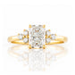 Este, a Radiant cut Lab Diamond Ring - Victoria's Jewellery
