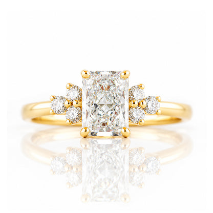 Este, a Radiant cut Lab Diamond Ring - Victoria's Jewellery