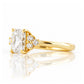 Este, a Radiant cut Lab Diamond Ring - Victoria's Jewellery