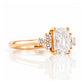 Este, a Radiant cut Lab Diamond Ring - Victoria's Jewellery