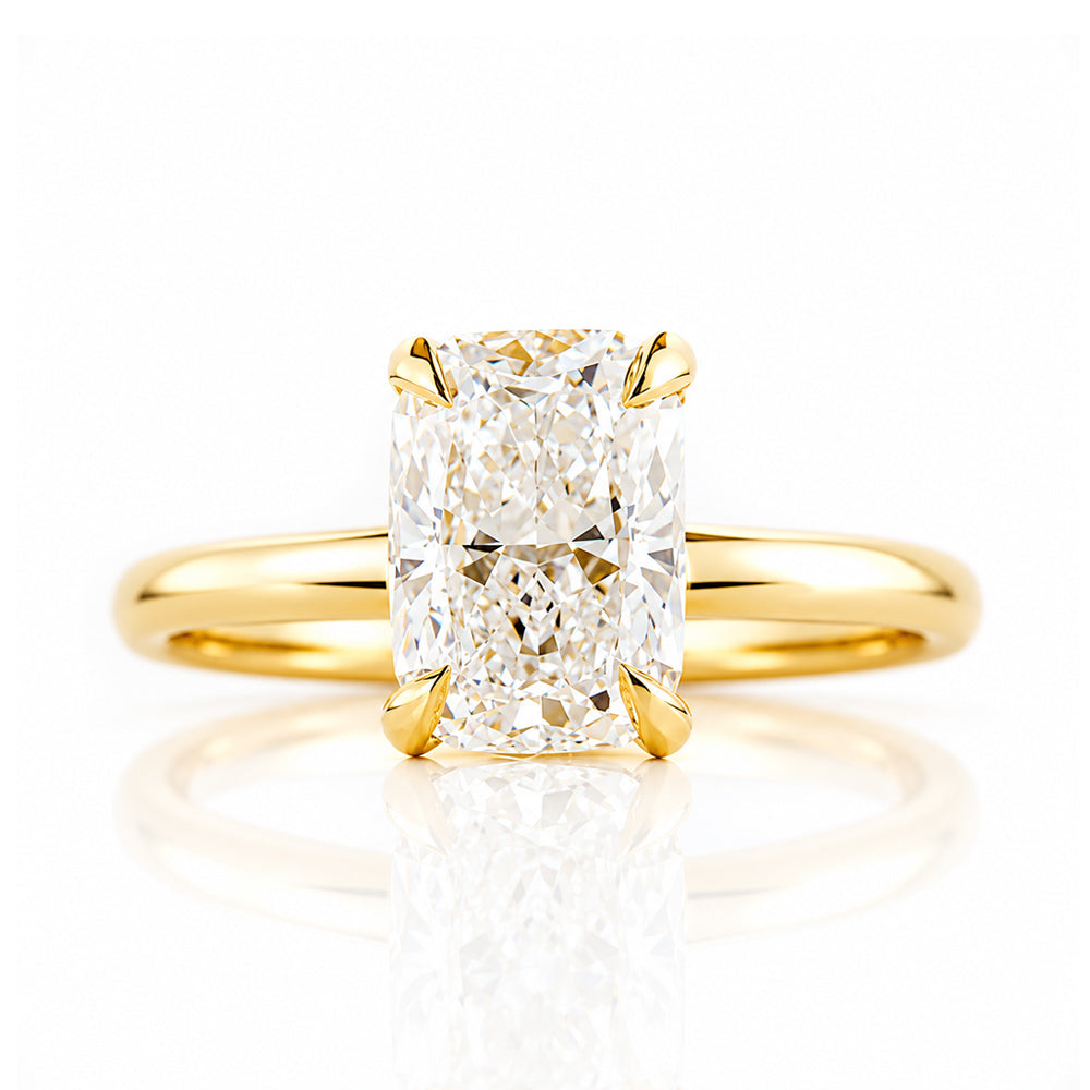 Ivanka, Cushion cut Lab Diamond Ring - Victoria's Jewellery